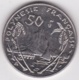 Polynésie Francaise . 50 Francs 1982, En Nickel - Frans-Polynesië
