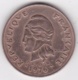 Polynésie Francaise . 100 Francs 1976, Cupro-nickel-aluminium - Französisch-Polynesien