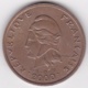 Polynésie Francaise . 100 Francs 2000, Cupro-nickel-aluminium - Frans-Polynesië