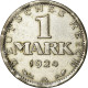 Monnaie, Allemagne, République De Weimar, Mark, 1924, Berlin, TTB, Argent - 1 Mark & 1 Reichsmark