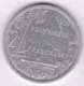 Polynésie Francaise . 2 Francs 1984, En Aluminium - Frans-Polynesië