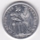 Polynésie Francaise . 2 Francs 1986, En Aluminium - Polinesia Francesa