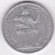 Polynésie Francaise . 2 Francs 1990, En Aluminium - Französisch-Polynesien
