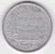 Polynésie Francaise . 2 Francs 1990, En Aluminium - Französisch-Polynesien