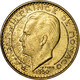 Monnaie, Monaco, Rainier III, 10 Francs, 1950, TTB, Aluminum-Bronze - 1949-1956 Anciens Francs