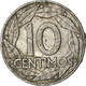 Monnaie, Espagne, Francisco Franco, Caudillo, 10 Centimos, 1959, TTB, Aluminium - 10 Pesetas
