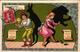 3 Postcards Advert. Chaussures Raoul Animal Shadows Proverbs  Litho Illustrateur Litho Louis Théophile Hingre VG Art - Silhouetkaarten