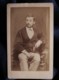 Photo CDV  Tourtin à Paris  Homme Assis (Docteur Papon)  CA 1880 - L497A - Anciennes (Av. 1900)