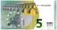 (Billets). 5 Euros 2013 Serie UC, U008B3 Signature 3 Mario Draghi N° UC 1180466083 UNC - 5 Euro