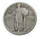 Quart De Dollar - Liberty - USA - 1916-30  - TB+ - Sans Date  - Argent - 1916-1930: Standing Liberty (Libertà In Piedi)