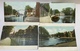 Netherlands Postcard, Lot Of 4 Maarsen, De Vecht, Segelboot, Lange Gracht, Huis Ter Bosch, Used 1906 - Maarssen