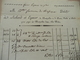 Facture Achard Eymar Montpellier Linges écrite à La Foire De Pezenas 21/10/1819 - Kleidung & Textil