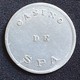 Belgium - Belgique - 1 Franc Token From Spa Casino - Jeton De 1 Franc Du Casino De Spa - Casino