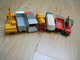 Matchbox Véhicules De Chantier Wheel Crane.mack Dump Truck.petrol Tanker. Truck N°21.refuse Truck.wheel Tipper.dodge - Vrachtwagens, Bus En Werken