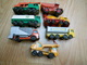 Delcampe - Matchbox Véhicules De Chantier Wheel Crane.mack Dump Truck.petrol Tanker. Truck N°21.refuse Truck.wheel Tipper.dodge - Vrachtwagens, Bus En Werken