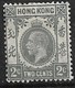 HONG KONG 1937 2c  GREY SG 118c WATERMARK MULTIPLE SCRIPT CA MOUNTED MINT  Cat £25 - Nuevos