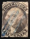 US Scott 9x3 ? POSTMASTERS‘ PROVISIONALS NEW YORK 1845-1847 5c Black Probably On Gray Wove Paper With Faults  (USA - 1845-47 Provisorische Ausgaben