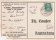 Deutsches Reich Karte Mit Tagesstempel Wendisch Tychow 1927 Kr Schlawe Pommern - Storia Postale