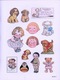 Dolly Dingle Stickers By Grace G. Grayton  Dover USA (autocollants) - Attività/Libri Da Colorare