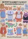 Bunny Rabbit Family Sticker Paper Dolls By Elizabeth King Brownd Dover USA (autocollants) - Attività/Libri Da Colorare