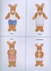 Bunny Rabbit Family Sticker Paper Dolls By Elizabeth King Brownd Dover USA (autocollants) - Activity/ Colouring Books