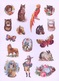 Animals Stickers & Seals By Carole Belanger Grfton Dover USA (autocollants) - Activity/ Colouring Books