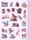 Animals Stickers & Seals By Carole Belanger Grfton Dover USA (autocollants) - Activity/ Colouring Books