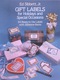 Gift Labels By ED Sibbett, Jr. Dover USA (autocollants) - Activiteiten/ Kleurboeken