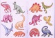 Little Dinosaur Stickers By Anna Pomaska Dover USA (autocollants) - Activiteiten/ Kleurboeken