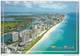 Miami Beach, Florida, Aerial View / Looking North Along The Atlantic Ocean / Photo Aérienne, Plage, Floride - Miami