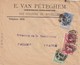 DDW 901  --  BELGIQUE FRANCE ALCOOLS - Lettre Illustrée BENEDICTINE - Affr. MIXTE TP Fine Et Grosse Barbe BRUXELLES 1905 - Vins & Alcools