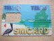 St Maarten Telecell GSM SIM Card,only Frame, No Chip, Map Of St.Maaren,French Side And Dutch Side - Antillas (Nerlandesas)