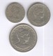 Lot De 3 Monnaies Brésil - 100 , 200 , 400 Reis Liberty 1901 - Brésil