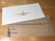 LUFTHANSA BIRTHDAY GREETING CARD FOR GOLD SENATOR CARD HOLDERS - Geschenke