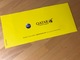 QATAR AIRWAYS ONE WORLD ECONOMY CLASS BOARDING PASS YELLOW JACKET AT HAMAD INTERNATIONAL AIRPORT DOHA - Stationery