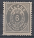 +Iceland 1876. AFA / MICHEL 7. MH(*) - Nuovi