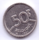 BELGIQUE 1989: 50 Fr., KM 168 - 50 Francs