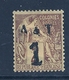 ANNAM & TONKIN: YVERT N° 1 - NEUF (X) - Unused Stamps