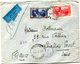 GRAND LIBAN LETTRE PAR AVION CENSUREE DEPART BEYROUTH 26 V 45 POUR LA FRANCE - Briefe U. Dokumente