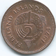 Falkland Islands - 1974 - Elizabeth II - ½ Penny - KM1 - Falklandinseln