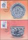 2018 Taiwan R.O.CHINA -Maximum Card.- Ancient Chinese Art Treasures -Blue And White Porcelain (5Pcs.) - Cartes-maximum