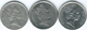Fiji - Elizabeth II - 5 Cents - 1992 - KM51a; 1995 - FAO - KM77 & 2010 (KM119) - Fidji