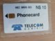 NAMIBIA   N$10 ,- FIRST ISSUE CHIPCARD MINT IN WRAPPER NAEI 00099 663       **1407** - Namibia
