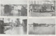 MAISONS ALFORT+CHOISY LE ROY+ALFORVILLE INONDATION JANVIER 1910 LOT 4 CARTES - Überschwemmungen
