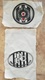 PARTIZAN PFC SERBIA BELGRADE SERBIAN FOOTBALL CLUB LOT PATCH EMBLEM FLICKEN INSIGNIA SIGN LOGO FORMER YUGOSLAVIA Fußball - Bekleidung, Souvenirs Und Sonstige