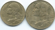 France - 10 Centimes - 1983 - KM929 & 20 Centimes - 1984 - KM930 - Other & Unclassified