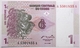 Congo (RD) - 1 Centime - 1997 - PICK 80a - NEUF - República Democrática Del Congo & Zaire