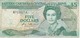 BILLETE DE EASTERN CARIBBEAN CENTRAL DE 5 DOLLARS  DEL AÑO 1985 (BANKNOTE) - East Carribeans