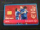 NETHERLANDS  ARENA CARD FOOTBAL/SOCCER  AJAX AMSTERDAM €10, HUNTELAAR/SOUAREZ USED CARD  ** 1418 ** - Publiques