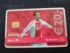 NETHERLANDS  ARENA CARD FOOTBAL/SOCCER  AJAX AMSTERDAM ABDELAOUI  €20, USED CARD  ** 1420 ** - Public